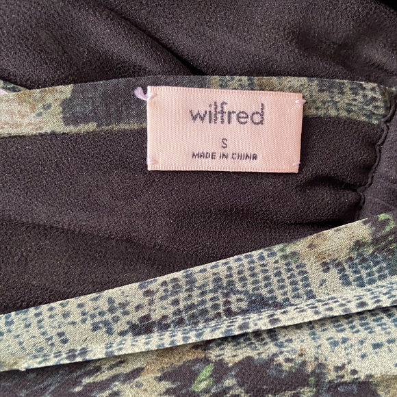 Wilfred Green Snake Print Dress - Picture 4 of 5